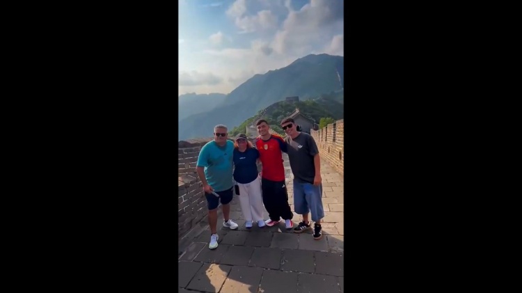 佩德里苏州行：长城最难忘，赞中国高中球员水平超预期